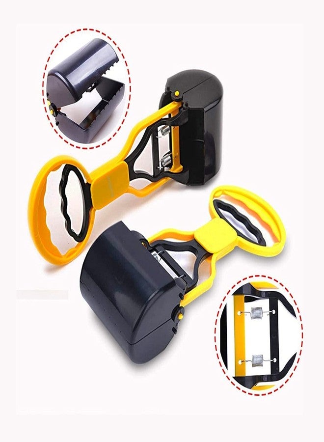 KittuPet Poop Scooper - 11 Inch Pet Waste Potty Picker Portable Pickup Clip Poop Scoop Length, Animal Waste Picker for Dogs and Cats (Color May Vary) - Image 4